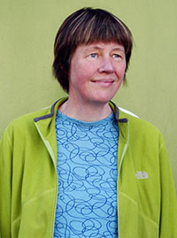 Katarina Dahlquist på Bagarmossens tapetserare